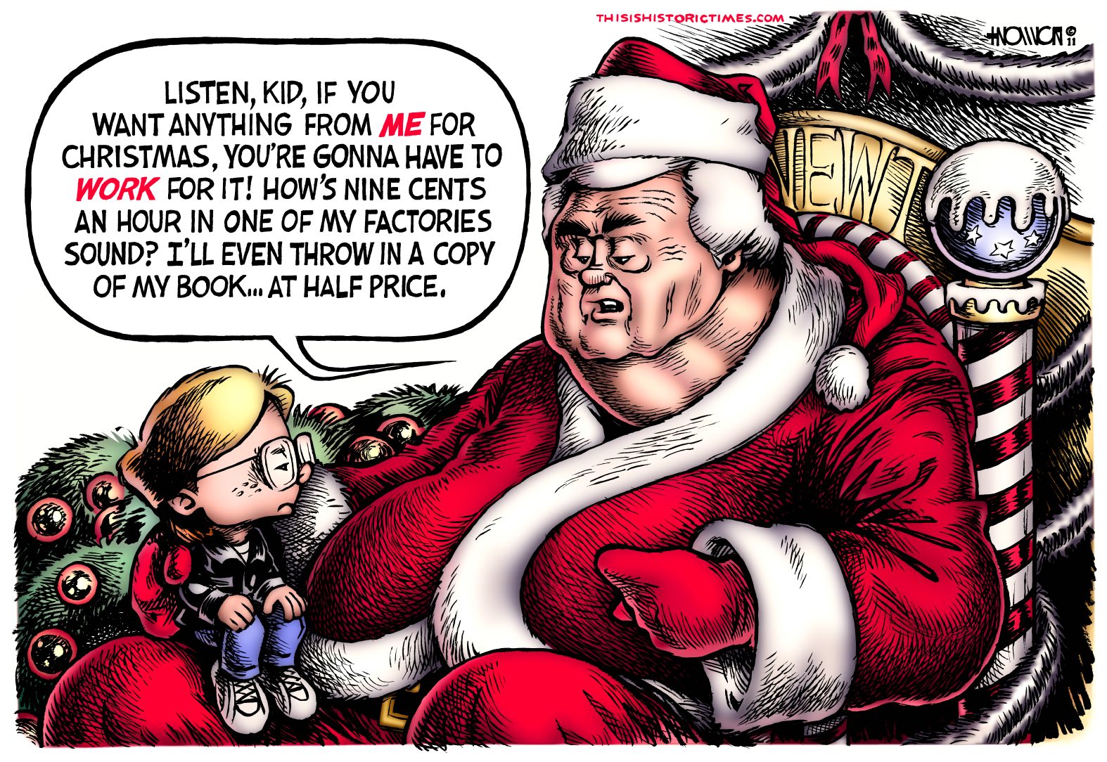 How the Gingrich Stole Christmas!