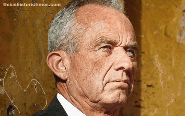 Robert F. Kennedy, Jr. looks like Pruneface from Dick Tracy.
