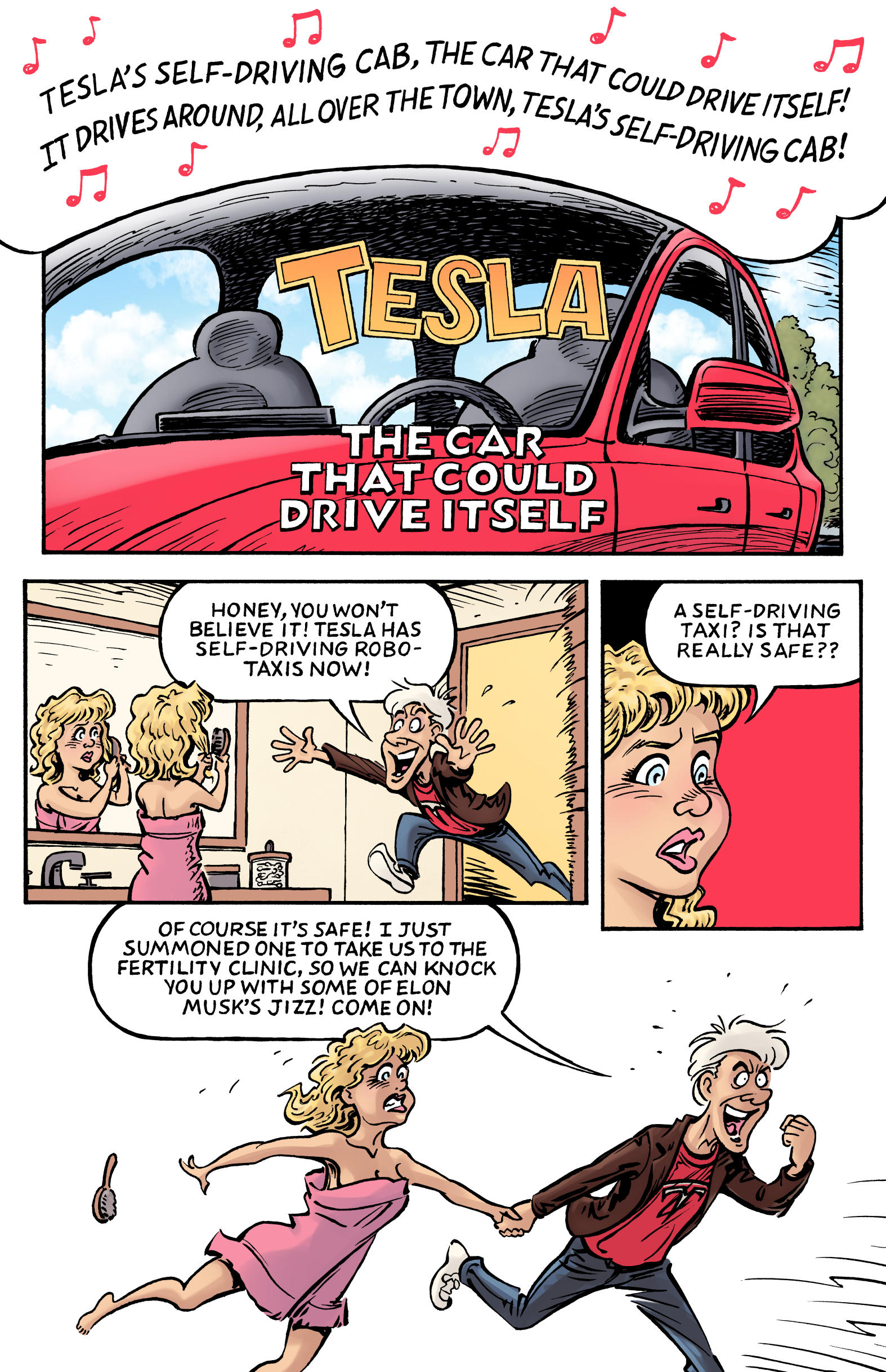 Tesla Robotaxis are like Toonces, The Cat Who Could Drive A Car.