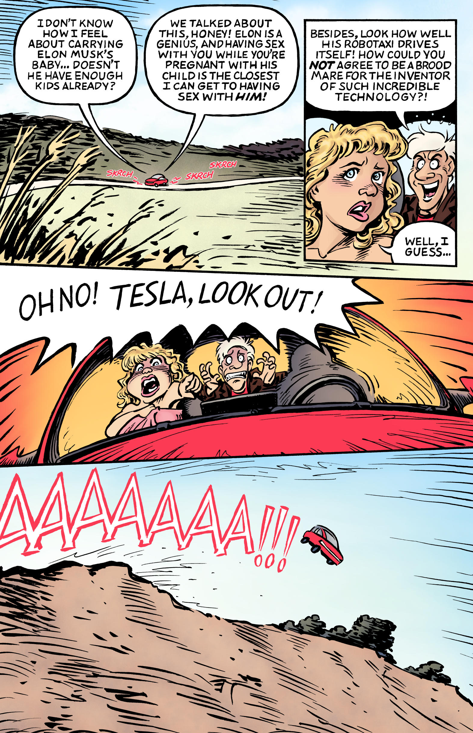 Tesla Robotaxis are like Toonces, The Cat Who Could Drive A Car.